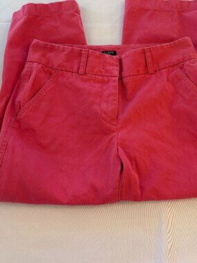 J. Crew Favorite Fit Muted Pink Chino Type Size 6 Cropped pant